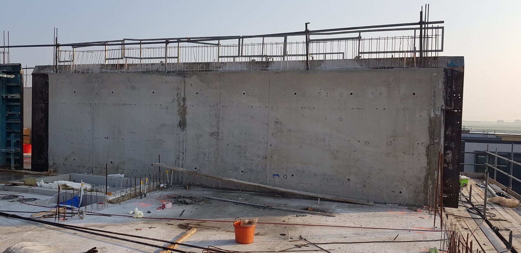 New Build House ~ Concrete Wall Construction