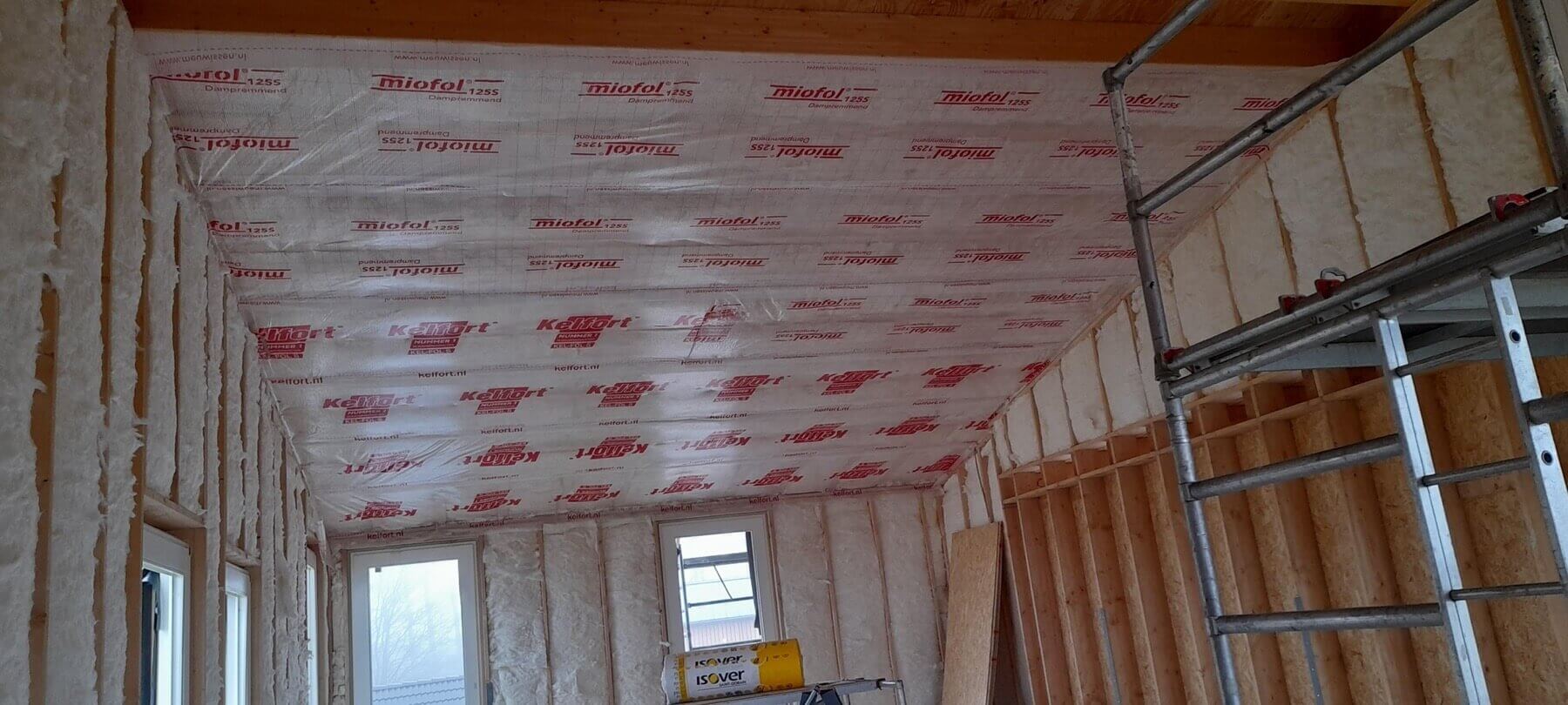 New Build House ~ Wall Insulation